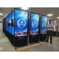 Floor standing indoor advertising lg digital display stands signage